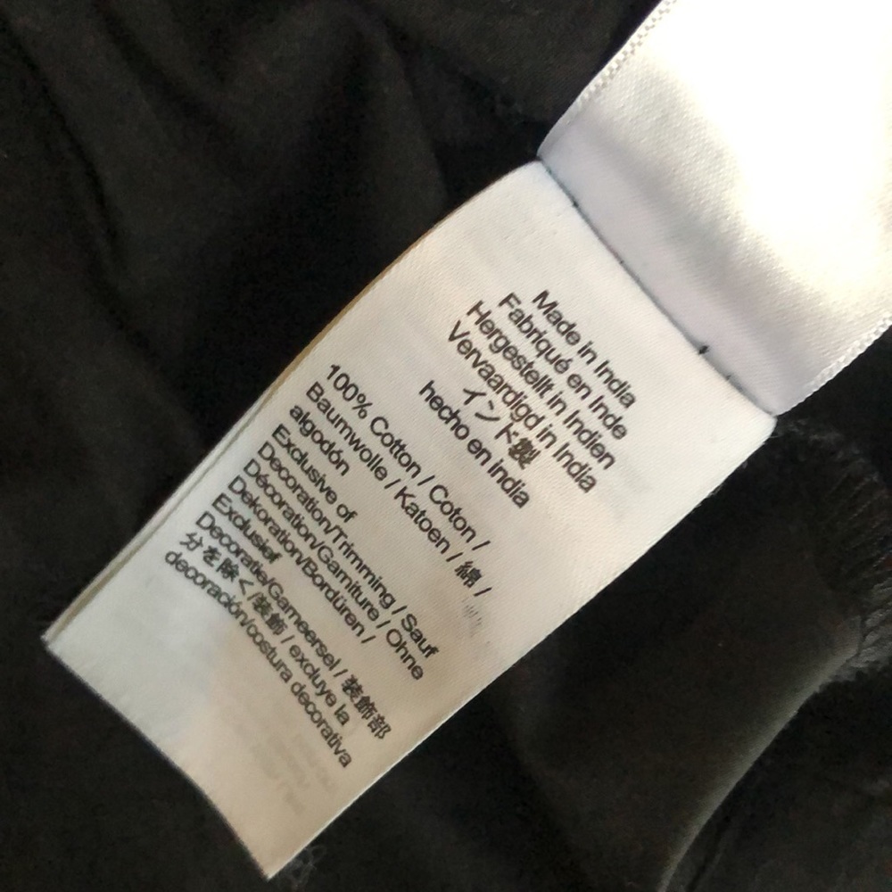 J Crew Women’s Squareneck Cotton Poplin Long Sleeves Top Black Size 2 - Picture 8 of 11